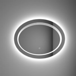 Leziter Ria 80 ovális LED fürdőszobai tükör érintésérzékelővel és hideg fehér fénnyel - Fürdőszoba bútor