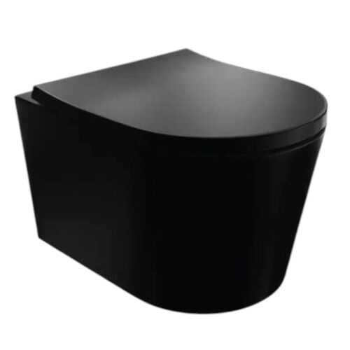 Lavita VERSONI BLACK WC, fekete 144082848