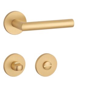 APRILE ARABIS Kreis R SLIM 7MM GOLD SATIN WC in Satingold 144082861 - Türknäufe & Türklinken