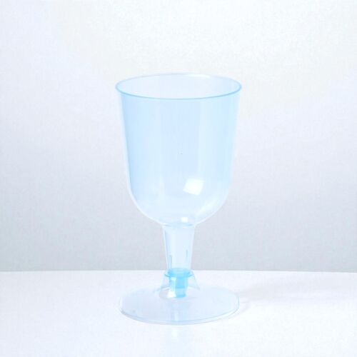 Parti boros pohár 4db, műanyag, 160ml - kék színben