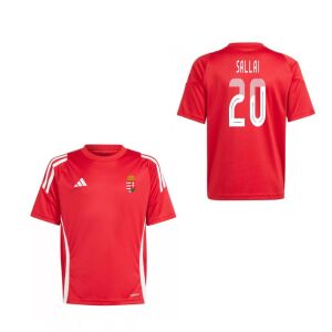 Magyarország mez felső szurkolói Adidas gyerek piros T24 - SALLAI 20 144083950 - Gyerek focimez