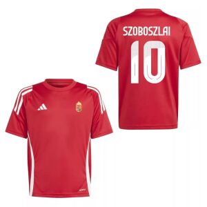 Magyarország mez felső szurkolói Adidas gyerek piros T24 - SZOBOSZLAI 144084021 - Gyerek focimez
