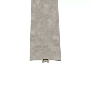 Leziter Vinyl SPC padló burkolatváltó Reno kőhatású szürke 2400x45x6 mm 144084254 - Leziter