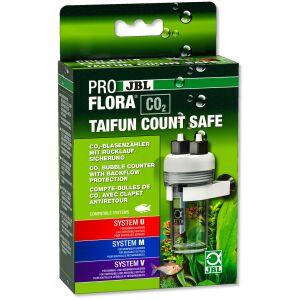 JBL | Proflora CO2 Taifun Count Safe - buborékszámláló visszafolyás gátlóval 144088406 - Akváriumi buborékszámláló