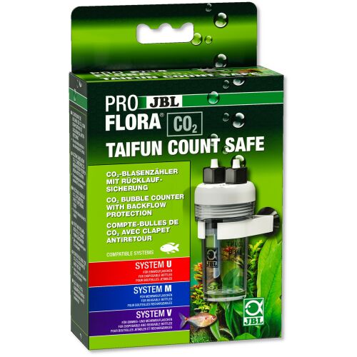JBL | Proflora CO2 Taifun Count Safe - buborékszámláló visszafolyás gátlóval