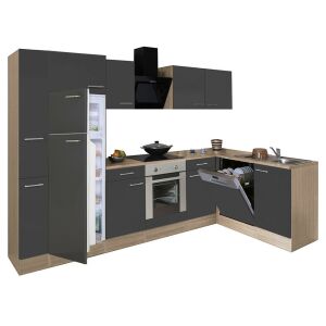 Yorki 310 sarok konyhabútor alsó sütős felülfagyasztós hűtős kivitelben 144090514 - Bútor