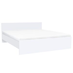 Miami franciaágy ágyneműtartó nélkül 180x200 cm fehér-fehér 144091508 - Ágy