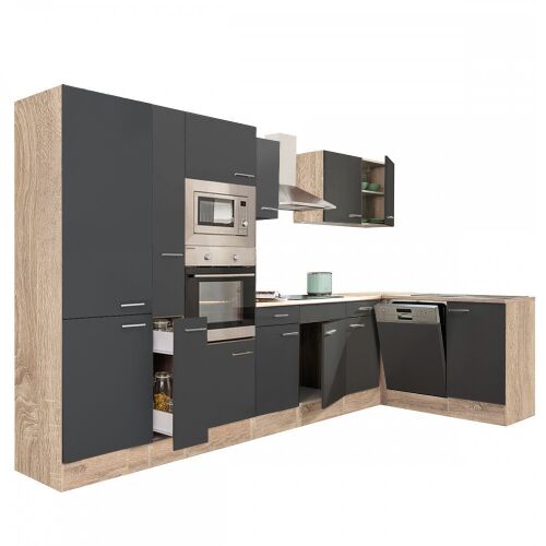 Yorki 370 sarok konyhabútor sütős és mikrohullámű sütős kivitelben 144091729