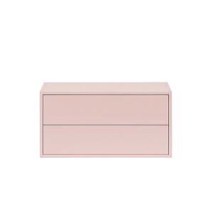 Boxie 2 fiókos fali szekrény 40x80x37 cm pink 144092453 - Faliszekrény