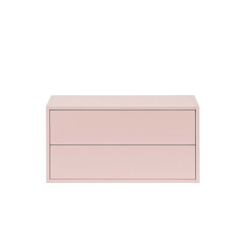 Boxie 2 fiókos fali szekrény 40x80x37 cm pink 144092453