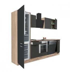 Yorki 280 konyhabútor alsó sütős, alulfagyasztós hűtős kivitelben 144092860 - Bútor