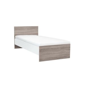 Miami egyszemélyes ágy 90x200 cm yorki tölgy-fehér 144093150 - Ágy