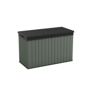Darwin kerti tároló elválasztóval 662L zöld 144093380 - Kerti bútor