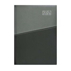 Naptár, tervező, A5, napi, TOPTIMER "Duplex", antracit-szürke 144094245 - Naptár