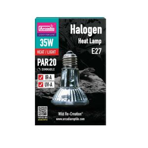 Arcadia | Halogen Basking Spot | Halogén melegítő izzó terráriumi hüllők számára (E27) - 35 W 144095842 - Hal- & Hüllőtartás