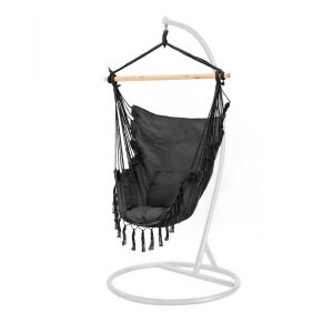 Puerto függőszék állvánnyal fekete-fehér 144096019 - Kerti bútor