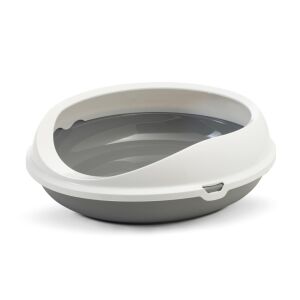 Savic Figaro alomtálca Szürke-Fehér 144096489 - Macska alomtálca