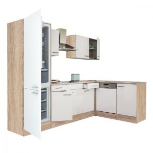 Yorki 280 sarok konyhabútor alulfagyasztós hűtős kivitelben 144096688 - Konyha bútor