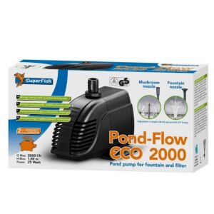 SuperFish | POND FLOW ECO | Energiatakarékos tószivattyú - 2000 144097291 - Kerti tó szivattyú