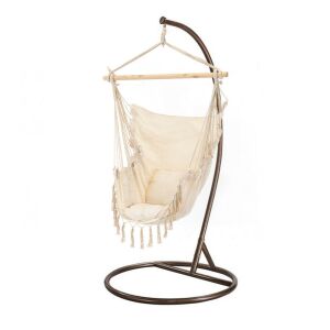 Puerto függőszék állvánnyal bézs-barna 144098702 - Függőszék