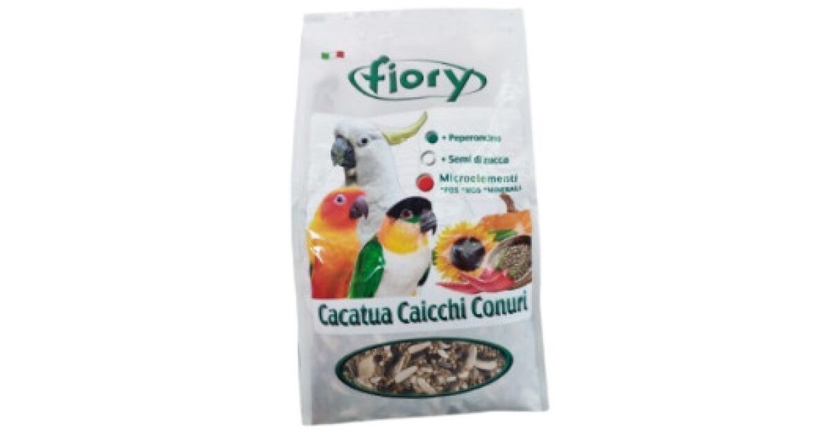 Fiory | Mixture for Cacatua Caicchi Conuri | Keverék eleség, kakadú, és ...