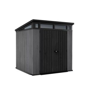 Signature PENT 7x7 műanyag kerti ház velencei szürke 144100070 - Kerti bútor