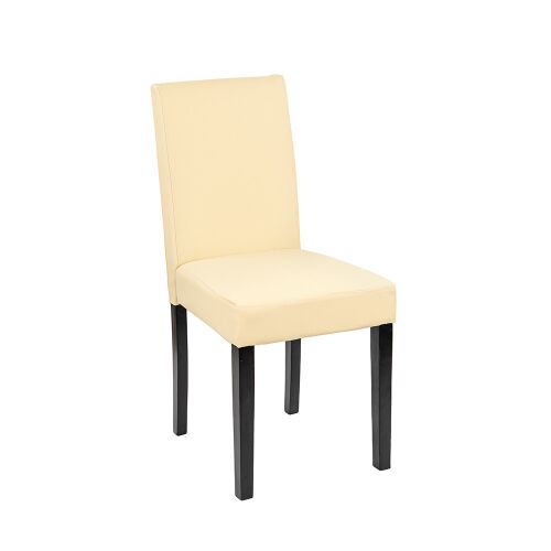 Kelly bőr étkezőszék bézs színben 144100766