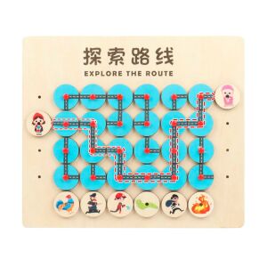 Erdei labirintus gondolkodásfejlesztő játék 144100887 - Logikai játék