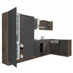 Yorki 370 sarok konyhabútor alulfagyasztós hűtős kivitelben 144100963 - Bútor