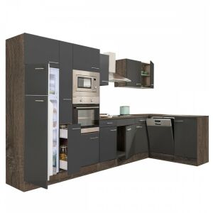 Yorki 370 sarok konyhabútor felülfagyasztós hűtős kivitelben 144101822 - Konyha bútor