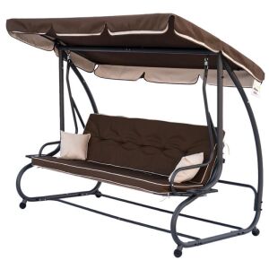 Megi kerti hintaágy barna 144102166 - Hintaágy & Hintaszék
