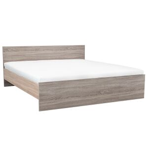 Miami franciaágy ágyneműtartó nélkül 180x200 cm yorki tölgy-sonoma tölgy 144102855 - Ágy