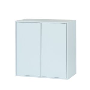 Boxie 2 ajtós fali szekrény 80x80x37 cm kék 144102962 - Faliszekrény