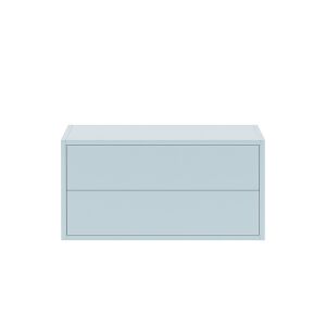 Boxie 2 fiókos fali szekrény 40x80x37 cm kék 144103185 - Faliszekrény