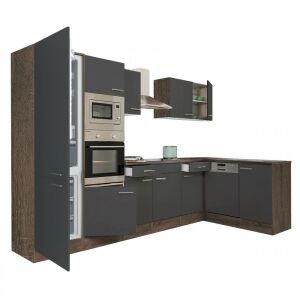 Yorki 340 sarok konyhabútor alulfagyasztós hűtős kivitelben 144103354 - Bútor