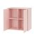 Boxie 2 ajtós fali szekrény 80x80x37 cm pink 144103760
