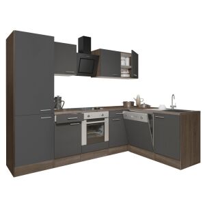 Yorki 280 sarok konyhabútor alsó sütős, polcos kivitelben 144103925 - Bútor