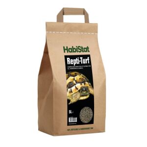 HabiStat | Repti Turf | Természetes préselt növényi talaj teknősök számára - 5 L 144104037 - Hal- & Hüllőtartás