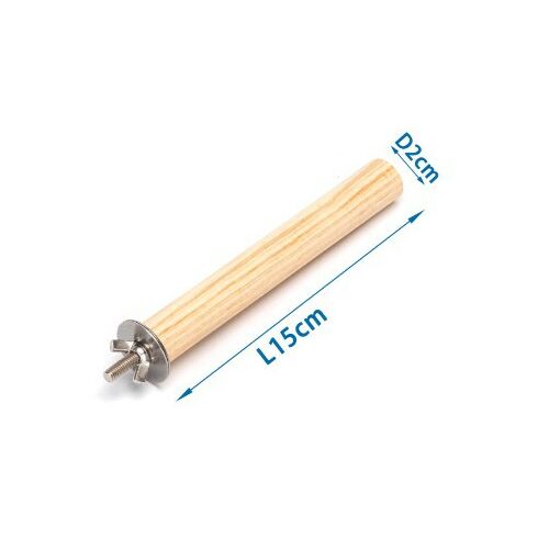 Nobleza | Fa ülőrúd M - 2x15 cm