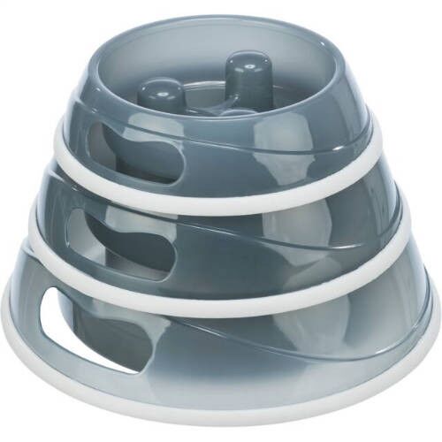 Trixie Slow Feeding Plastic Bowl | Evéslassító tál - 0,9 L 144106941