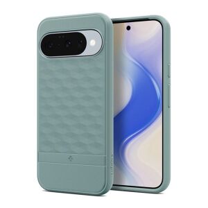 Google Pixel 10 SPIGEN PARALLAX MAG szilikon telefonvédő ütésállóság, 3D rombusz, ZSÁLYAZÖLD 144107310 - Spigen