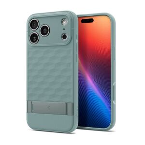 iPhone 17 Pro SPIGEN PARALLAX S szilikon telefonvédő ütésállóság, kitámasztó, ZSÁLYAZÖLD 144107588 - Spigen