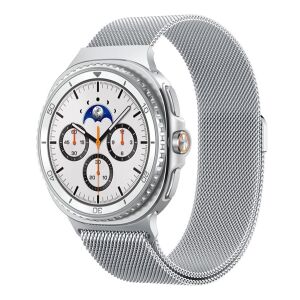 Samsung Watch 8 Classic 46mm SPIGEN METAL FIT fém óra keret ütésállóság EZÜST 144107590 - Spigen