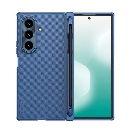 Samsung Z Fold7 NILLKIN SUPER FROSTED FOLD műanyag telefonvédő mágneses, érintő ceruza, SÖTÉTKÉK 144107603