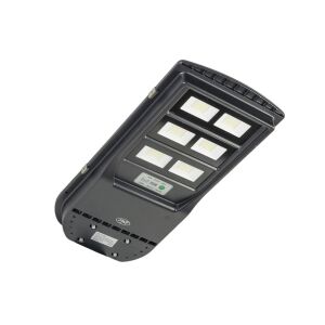 PNI SL220 200-W-Straßenbeleuchtungslampe, mit integriertem 15-W-Solarpanel, 6500 K, 1700 lm, 3 x eingebauter 15-Ah-Batterie, Mikrowellen-Bewegungssensor 144111713 - Straßenbeleuchtung