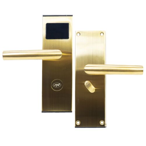 Yala control acces hotelier PNI CH2000R PRO Gold cu cititor de card deschidere pe partea dreapta 144112084