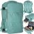 Utazó hátizsák, zöld - 45x30x12,5cm 144112125