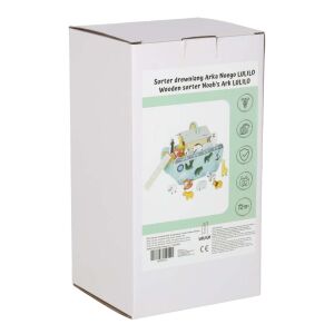 Fa Noé bárkája válógatós játék állatfigurákkal - 28x15x21cm 144112791 - Baba & Tipegő