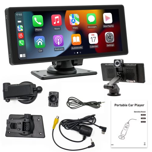 ILIKE 10.26 inch player auto MP5 portabil cu cameră și accesorii