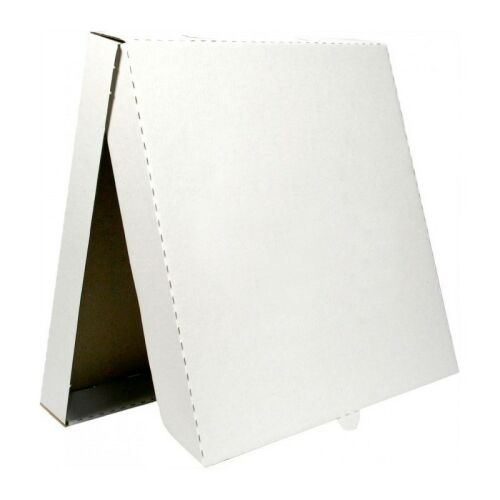 Fehér pizzásdoboz, 320 x 320 x 35 mm, mikrohullámú sütő E 400g/m2 144116781